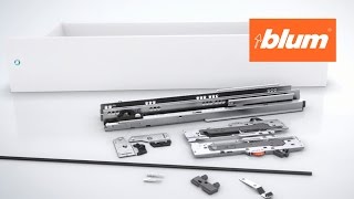 Монтаж системы TIPON BLUMOTION от Blum для ящиков TANDEMBOX [upl. by Aydidey]