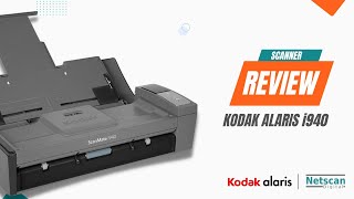 REVIEW SCANNER PORTÁTIL KODAK ALARIS I940  NETSCAN DIGITAL [upl. by Teirtza]