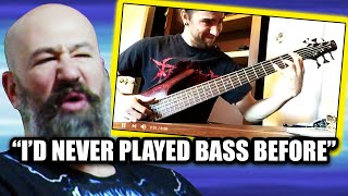 OUR BASSISTS TERRIBLE AUDITION VIDEO he used to be a guitarist [upl. by Bruce851]