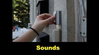 Doorbell Sound Effects All Sounds [upl. by Knowland]