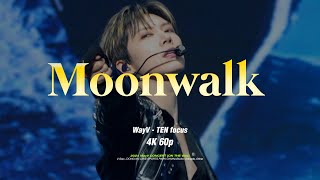 4K 60p 240902 ON THE Way  WayV  Moonwalk Ten focus  fancam [upl. by Eimmit]