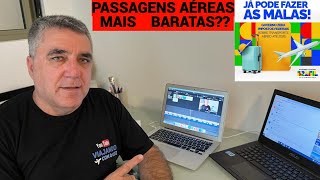 PASSAGENS AÉREAS PODEM BAIXAR COM A ISENÇÃO FISCAL DAS COMPANHIAS AÉREAS [upl. by Nawram]