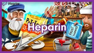 Heparin Mnemonic for Nursing Pharmacology NCLEX [upl. by Layla139]