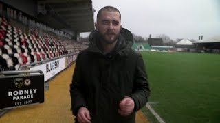 Newyddion S4C  Newport County v Manchester Utd preview  26012024 [upl. by Gemina]