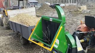 RÄ™bak tarczowy RTW650  Kubota B7001 14KM  Disc chipper RTW650  Kubota B7001 14HP [upl. by Lareena]