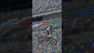 Deegan Crash From Daytona SX 2024 [upl. by Aketahs853]