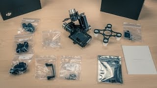 DJI Phantom 2 35  Zenmuse H33D Unboxing amp Vergleich [upl. by Ferriter275]