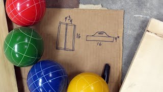 DIY Bocce Ball Carrier [upl. by Aihcats]