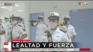 ¿Cómo entrenan los cadetes de la Heroica Escuela Naval Militar [upl. by Souza]