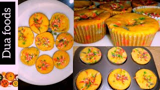 tutti frutti cup cakehow to make cup cake recipe by dua foods [upl. by Swisher90]