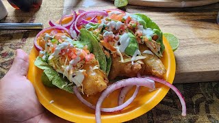 Tacos de pescado estilo Baja California [upl. by Juliane233]