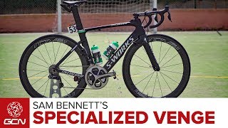 Sam Bennetts Specialized SWorks Venge Vias [upl. by Marcella]