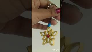 Lets make a keychain using quilling paper craft thecraftycrew diy artandcraft papercraft apt [upl. by Derwon197]