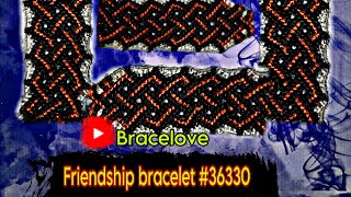 Friendship Bracelet  pattern 36330  Bracelet book [upl. by Nuris421]