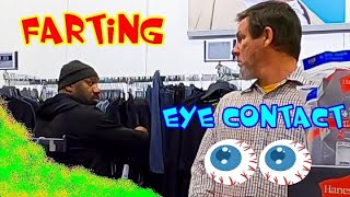 FARTING with EYE CONTACT 👀💩 Funny Wet Fart Prank 🤣 [upl. by Tingley]