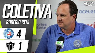 COLETIVA ROGÉRIO CENI  AO VIVO  Bahia x AtléticoMG  Brasileirão 2023 [upl. by Leinaj]