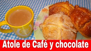 Atole de café y chocolate [upl. by Frankel174]