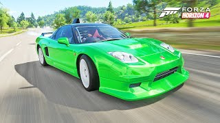 Forza Horizon 4  Honda NSXR GT  Test Drive  1080p60FPS  Bombi Games [upl. by Bijan698]