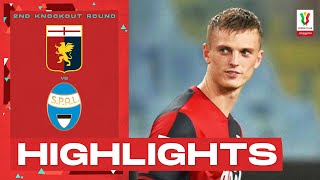 GenoaSpal 10  Gudmundsson gets victory Goal amp Highlights  Coppa Italia Frecciarossa 202223 [upl. by Annoyt614]