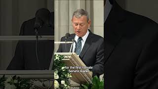 Chief Justice Roberts pays tribute to Sandra Day OConnor [upl. by Eanaj108]