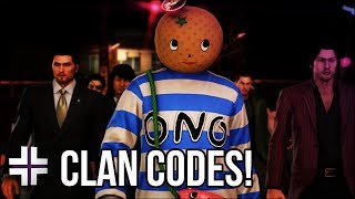 YAKUZA 6 BEGINNERS GUIDE  CLAN CREATOR  CODES [upl. by Nara925]