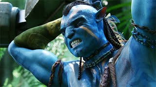 Neytiri and Jake vs Quaritch Final Battle Scene Avatar 2009 Movie Clip HD [upl. by Ivey868]