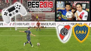 Duelo ÉPICO Penaltis con doble CASTIGO 😱 PES 2019  River Plate vs Boca Juniors [upl. by Novar940]