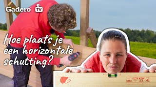 Hoe plaats je een horizontale schutting Ontdek het stappenplan [upl. by Hutton]