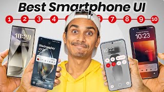 Ranking 10 Smartphone UI in India [upl. by Massab]