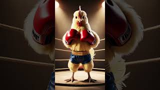 quotFeatherweight Champ The Boxing Chicken Fighting for Gloryquot [upl. by Yztim]