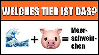 Schaffst du es diese Tiere zu erraten Das große Tier Quiz [upl. by Anelim]