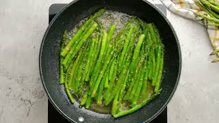 Sweet Sautéed Asparagus [upl. by Sturdivant]