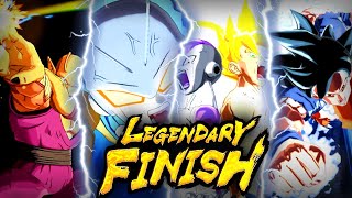 RANKING ALL LEGENDARY FINISHES  WORST TO BEST Dragon Ball LEGENDS [upl. by Lisette]