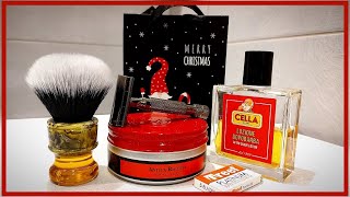 💈🎅 Saponificio Bignoli Antica Ricetta Cella Aftershave Lotion Rockwell 6C on setting quot4quot 🎅💈 [upl. by Acinoda824]