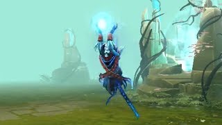 Dota 2  Lich  Kinetic Deadwinters Soul  Chain Frost custom animations [upl. by Onitnelav709]