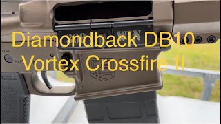 Diamondback DB10 with a Vortex Crossfire II ar10 2A NRA [upl. by Newberry]