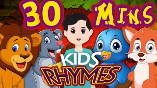 Famous Kids Urdu Poems Compilation13 Poems  Kids Nursery Rhymes  Animated Cartoon for Kids [upl. by Hekking39]