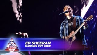 Ed Sheeran  ‘Thinking Out Loud’  Live At Capital’s Jingle Bell Ball 2017 [upl. by Eniak]