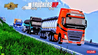 🔴 ETS2 Live  TruckersMP Live  Euro Truck Simulator 2 Multiplayer LIVE  ETS2 Gameplay [upl. by Demetrius971]