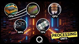 CPU vs GPU vs DPU vs TPU vs QPU Differences  A Quantumfy Review [upl. by Annabal345]