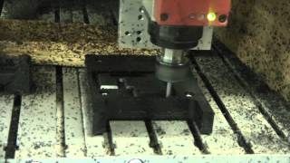 Professional CNC router system machining Acetal [upl. by Snoddy]