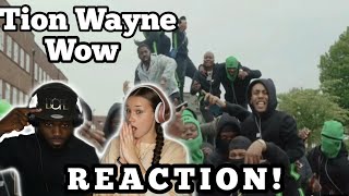 Tion Wayne  Wow  GRM Daily  American Couple Reacts [upl. by Cristal652]