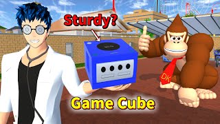 【サクラスクールシミュレーター】『世界一頑丈なゲーム機』 GameCube the worlds most durable gaming console [upl. by Grory]