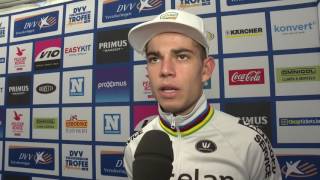 Wout Van Aert quotZege op Koppenberg is zoals ik het liefste winquot [upl. by Allimac]