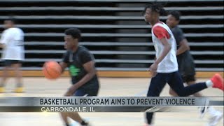 Midnight Run program in Carbondale lets kids play Basketball until 200 AM [upl. by Toffic]