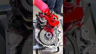 Amazing 😃 Assemble Gear Transmission ytshort transmission Tool [upl. by Ahc]