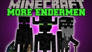 Minecraft MORE ENDERMEN TRADING STRUCTURES MYSTIC WANDS Farlanders Mod Showcase [upl. by Llertnahs966]