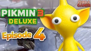 Pikmin 3 Deluxe Gameplay Walkthrough Part 4  Day 4 Yellow Pikmin Distant Tundra [upl. by Betthezel424]