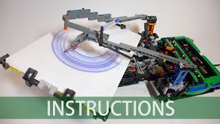 LEGO Technic spirograph  building instructions [upl. by Dorette]