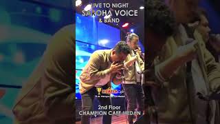 Memory Tao Toba  Saroha Voice amp Band  band musikhitsbatak cover musicbatak live hitsbatak [upl. by Dyan]